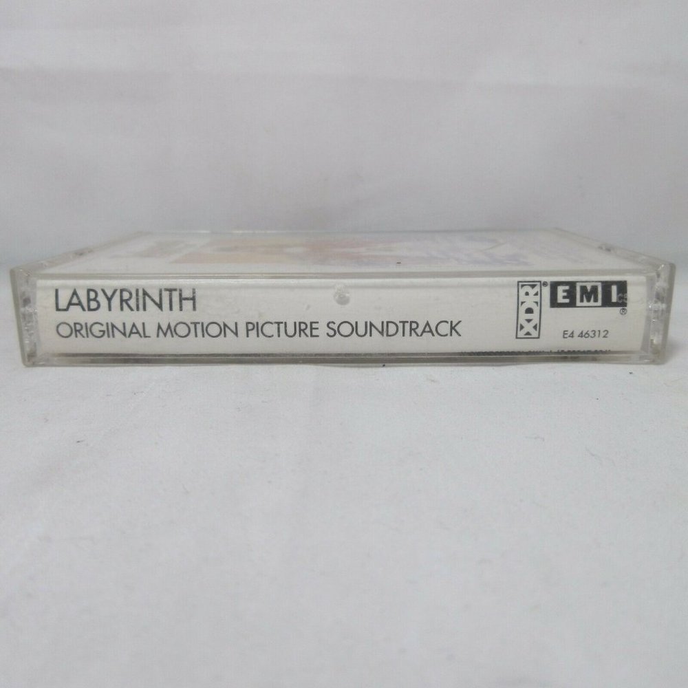 Labyrinth Original Motion Picture Soundtrack 1986 XDR EMI E4 46312 Cassette - Picture 3 of 9
